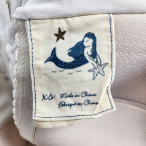 Anthropologie Mermaid Retro Inspired One Piece Polka Dot Swimsuit Size XS - Picture 5 of 6